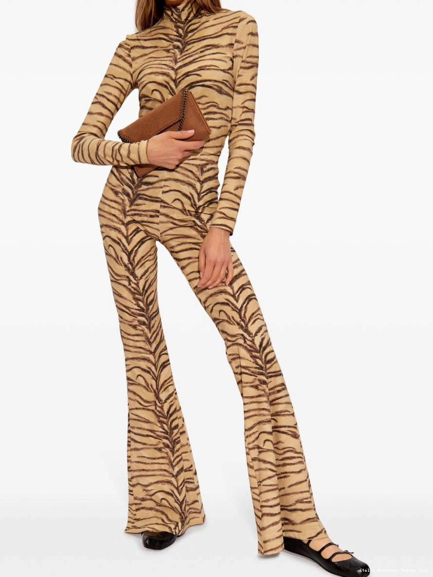Affordable McCartney long-sleeve top Women Stella animal-print 0323